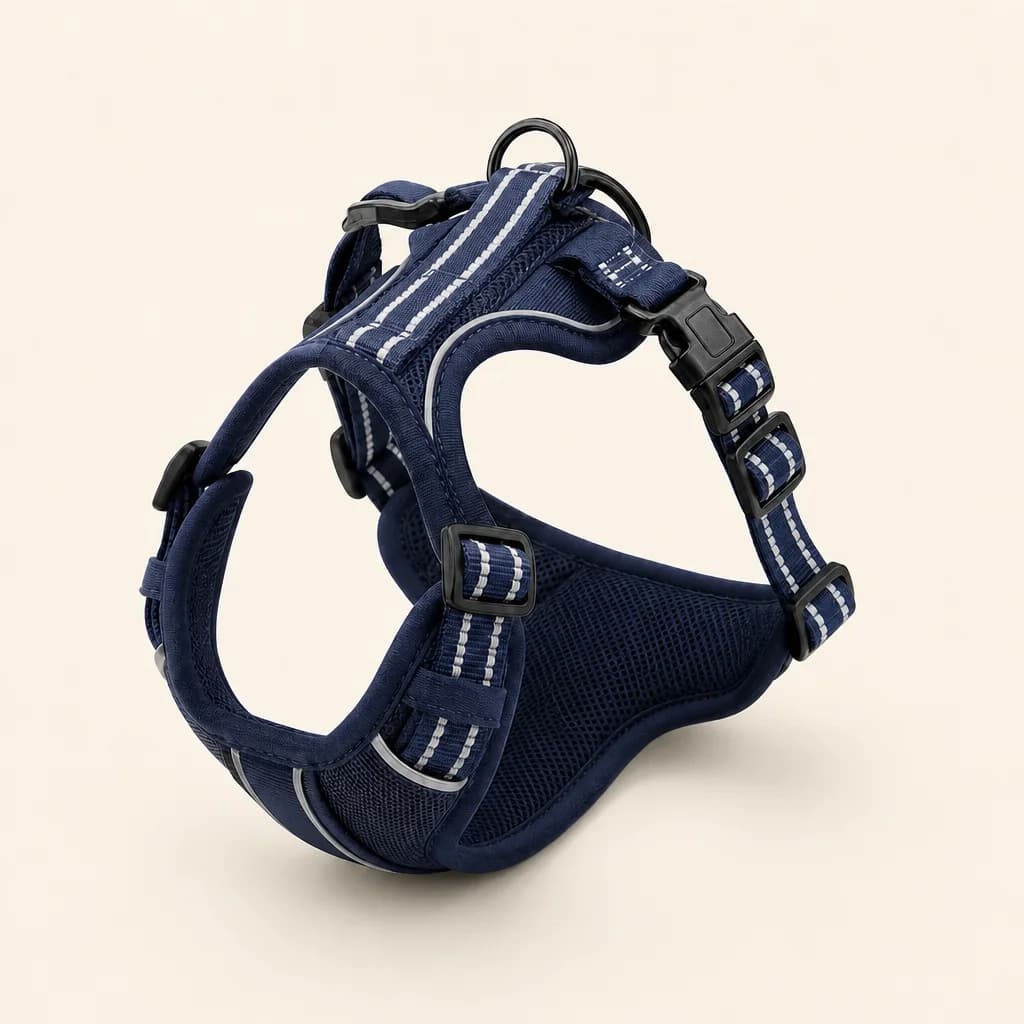 No-Pull Reflective Dog Harness — Breathable Mesh Harness for All Breeds — Fetch & Co.